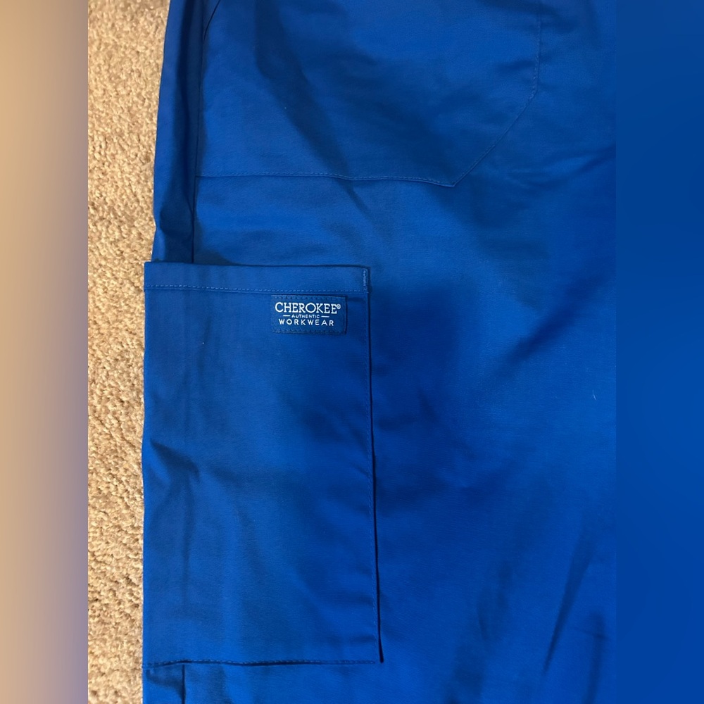 Cherokee Men's Blue Scrub Set - Size L - Picture 3 of 11